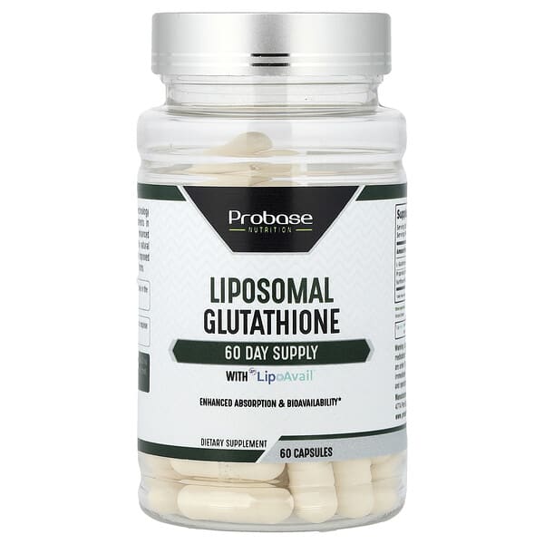 Probase Nutrition, Liposomal Glutathione, 60 Capsules — product photo 1