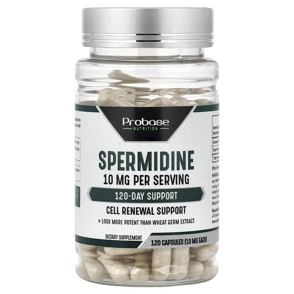 Spermidine, 10 mg, 120 Capsules