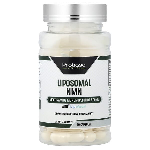 Probase Nutrition, Liposomal NMN With LipoAvail®, 30 Capsules — product photo 1