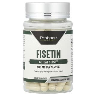 Probase Nutrition, Fisetin, 100 mg, 60 Kapsul