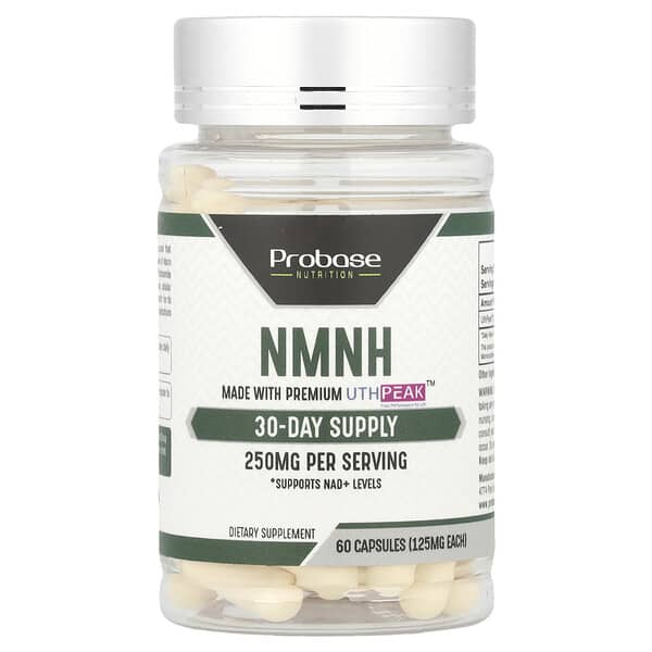 NMNH, 60 Capsules (125 mg per Capsule)