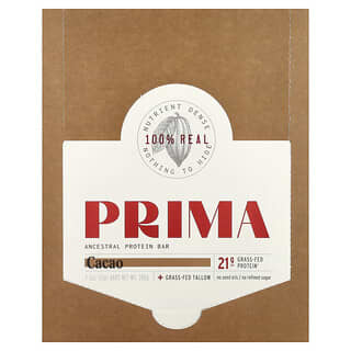 Prima, Ancestral Protein Bar, Cacao, 7 Bars, 2 oz (57 g) Each