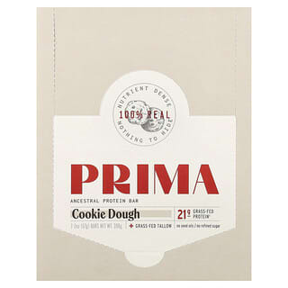 Prima, Ancestral Protein Bar, Cookie Dough, 7 Bars, 2 oz (57 g) Each