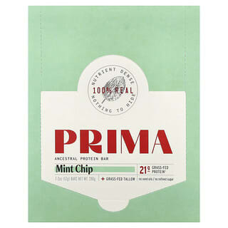 Prima, Ancestral Protein Bar, Mint Chip, 7 Bars, 2 oz (57 g) Each