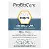 ProBioCare, 남성용 프로바이오틱, 프리바이오틱 함유, 500억, 베지 캡슐 30정