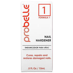 Probelle, Endurecedor de Unhas, Fórmula 1, 15 ml (0,5 fl oz)