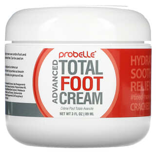 Probelle, Advanced, Crema total para los pies, 89 ml (3 oz. Líq.)