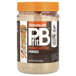 PBfit, Beurre de cacahuète en poudre, Chocolat, 425 g