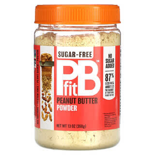 PBfit, Mantequilla de maní en polvo, sin azúcar, 368 g (13 oz)