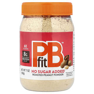 PBfit, Kavrulmuş Yer Fıstığı Tozu, Şeker İlavesiz, 98 g (7 oz)