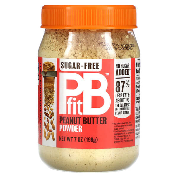 PBfit, Peanut Butter Powder, Sugar Free, 7 oz (198 g)
