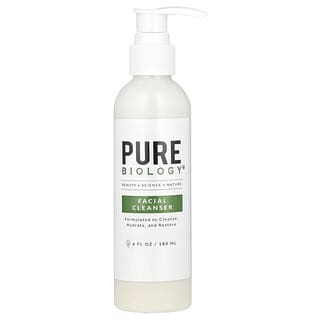 Pure Biology, Facial Cleanser with Fision® WrinkleFix, 6 fl oz (180 ml)