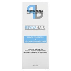 Pure Biology, RevivaHair, Après-shampooing stimulateur de croissance et anti-chute, 240 ml
