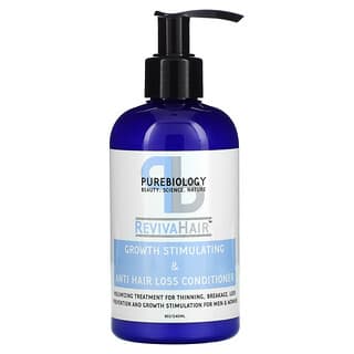 Pure Biology, RevivaHair, Growth Stimulating & Anti Hair Loss Conditioner, 8 oz (240 ml)