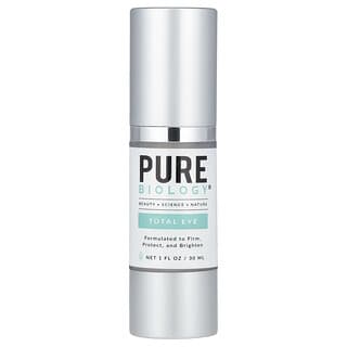 Pure Biology, Total Eye Cream Serum, Augencremeserum, 30 ml (1 fl. oz.)