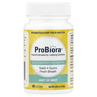 ProBiora, Dental Probiotics, Hint of Mint, 30 Tablets
