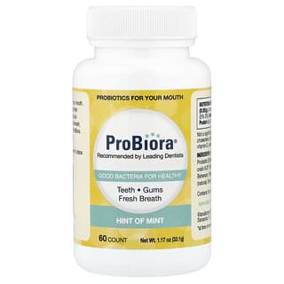 ProBiora, Dental Probiotics, Hint of Mint, 60 Tablets