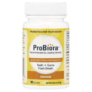 ProBiora, Dental Probiotics, Orange, 30 Tablets