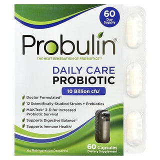 Probulin, 데일리 케어, 프로바이틱, 60 캡슐