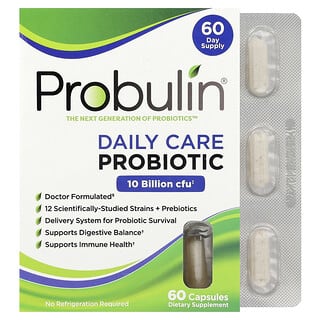 Probulin（プロブリン）, デイリーケア プロバイオティクス、100億CFU、60粒