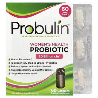Probulin（プロブリン）, ウーメンズヘルス、プロバイオティクス、200億CFU、60粒