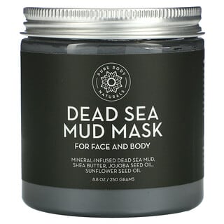 Pure Body Naturals, Dead Sea Mud Mask, Schlammmaske aus dem Toten Meer, 250 g (8,8 oz.)