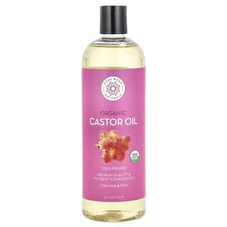 Pure Body Naturals, Organic Castor Oil, Bio-Rizinusöl, 473 ml (16 fl. oz.)