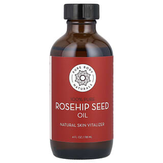 Pure Body Naturals, Rosehip Seed Oil, 4 fl oz (118 ml)