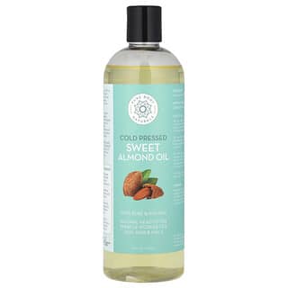 Pure Body Naturals, Olio di mandorle dolci, 473 ml