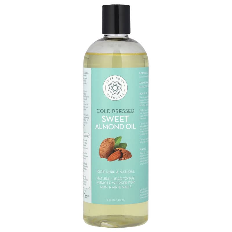 Sweet Almond Oil, 16 fl oz (473 ml)