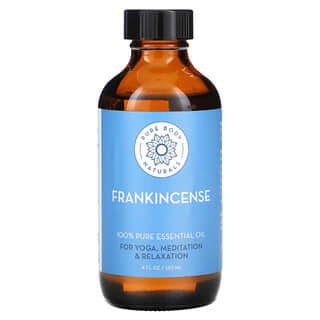 Pure Body Naturals, 100% Pure Essential Oil, Frankincense, 4 fl oz (120 ml)