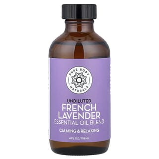 Pure Body Naturals, Óleo Essencial 100% Puro, Lavanda, 120 ml (4 fl oz)