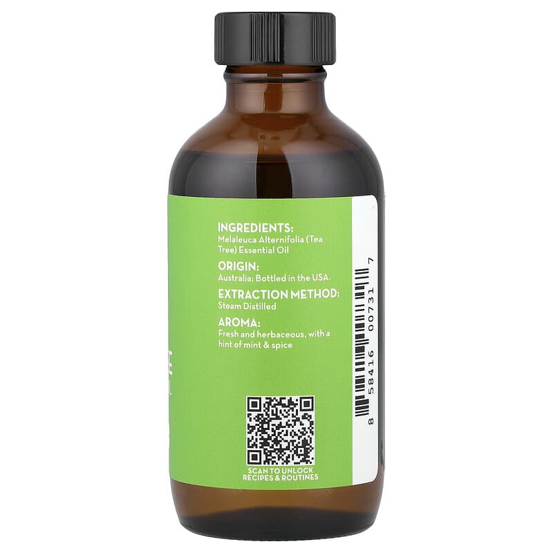 Essential Oil, Tea Tree , 4 fl oz (118 ml)