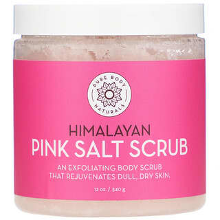 Pure Body Naturals, Peeling mit pinkem Himalayasalz, 340 g