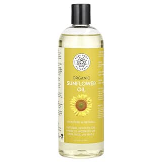 Pure Body Naturals, Óleo de Girassol Orgânico, 473 ml (16 fl oz)