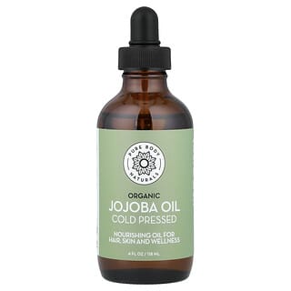 Pure Body Naturals, Organický jojobový olej, 118 ml