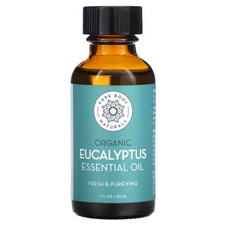 Pure Body Naturals, Óleo Essencial Orgânico, Eucalipto, 30 ml (1 fl oz)
