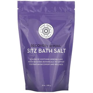 Pure Body Naturals, Ritual de recuperación, Sal de baño de asiento, 283 g (10 oz)