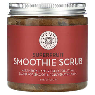 Pure Body Naturals, Smoothie Scrub, Superfruit, 8.8 fl oz (260 ml)