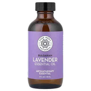 Pure Body Naturals, Essential Oil, Bulgarian Lavender, 4 fl oz (118 ml)
