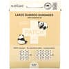 Kids, Large Bamboo Bandages with Coconut Oil, Panda, 10 Mix Pack