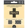 Large Bamboo Bandages with Activated Charcoal, Black, 10 Mix Pack