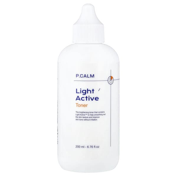 P.CALM, 라이트/액티브 토너, 200ml(6.76fl oz)