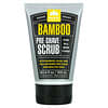 Pre-Shave Scrub, Bamboo, 3.4 fl oz (100 ml)
