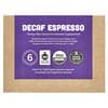 Entkoffeinierter Espresso, gemahlener Röstkaffee, 30 Kapseln
