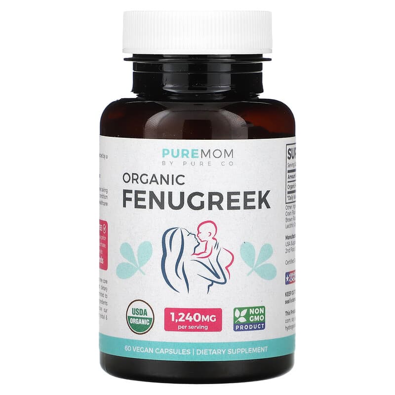 Gélules de fenugrec bio pures et naturelles 2320mg - pour