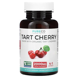 Pure Co., Tart Cherry, 60 Vegan Capsules