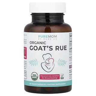 Pure Co., Sucre de chèvre biologique, 60 capsules vegan (375 mg par capsule)