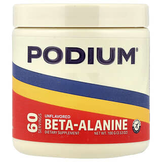 Podium Nutrition, Beta-alanina, Sin sabor, 100 g (3,53 oz)