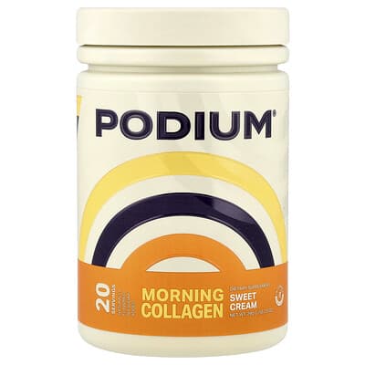 Podium Nutrition, Morning Collagen, Sweet Cream, 10.23 oz (290 g)